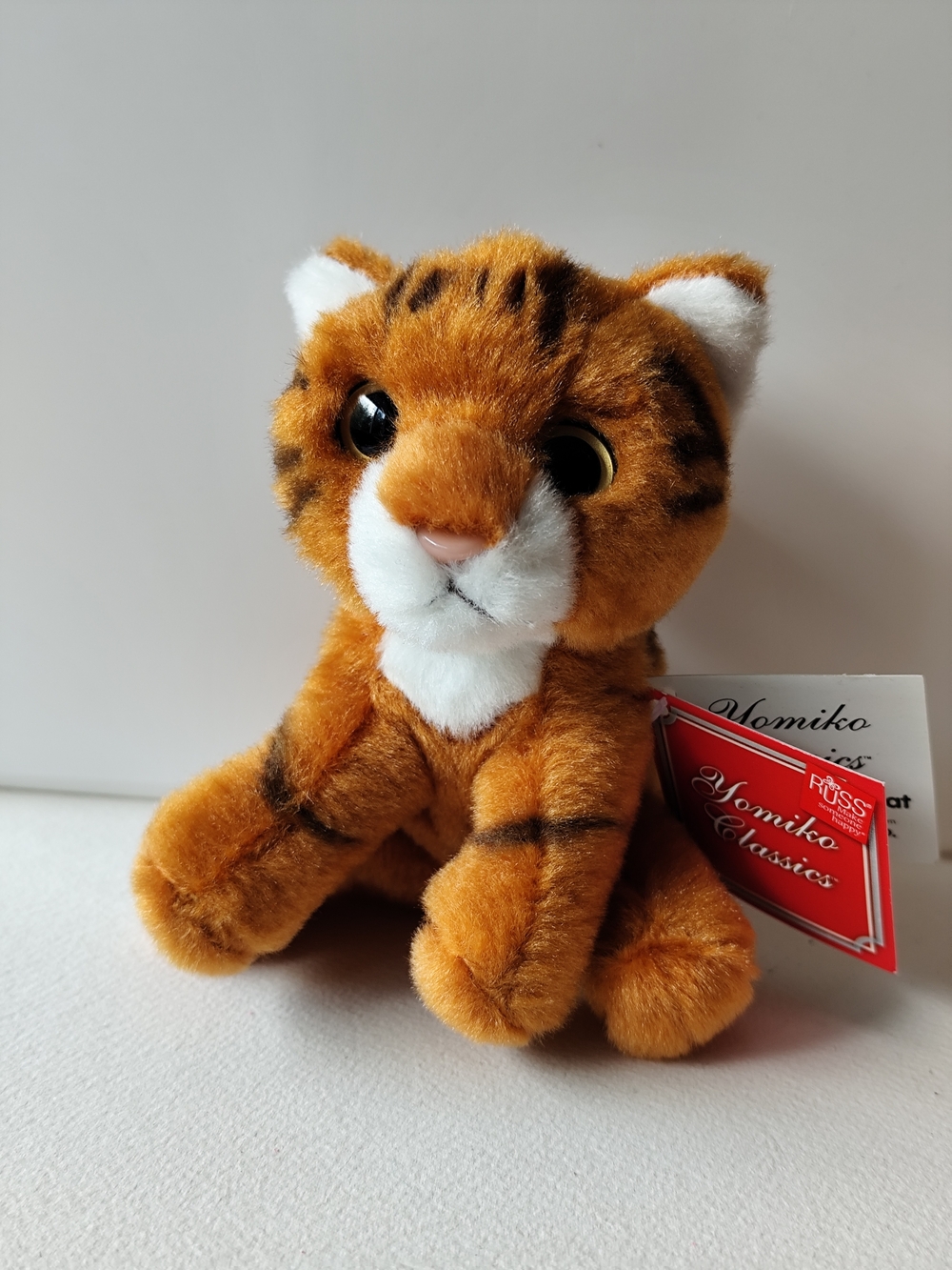3/$25💙Russ Berrie Yomiko Classics Orange Tabby Cat plush stuffed animal